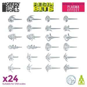 画像1: グリーンスタッフワールド[GSWD-12362]3D printed set - Plasma Effect (1)