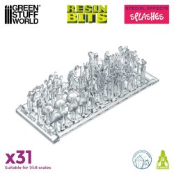 画像2: グリーンスタッフワールド[GSWD-12367]3Dプリントセット - スプラッシュエフェクト 1:48