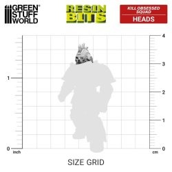 画像2: グリーンスタッフワールド[GSWD-12376]DakkaDakka - Kill Obsessed Squad - Heads 1:48