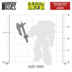 画像2: グリーンスタッフワールド[GSWD-12410]DakkaDakka - TRAITORS SQUAD - Chaos Axes 1:48