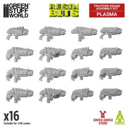 画像3: グリーンスタッフワールド[GSWD-12414]DakkaDakka - TRAITORS SQUAD - Chaos Plasma gun 1:48