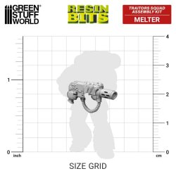 画像2: グリーンスタッフワールド[GSWD-12415]DakkaDakka - TRAITORS SQUAD - Chaos Meltagun 1:48