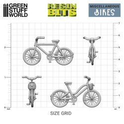 画像2: グリーンスタッフワールド[GSWD-12420]3Dプリントセット - 自転車