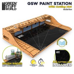 画像2: グリーンスタッフワールド[GSWD-12421]ペイントステーション カッティングマット付