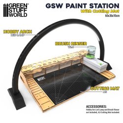 画像3: グリーンスタッフワールド[GSWD-12421]ペイントステーション カッティングマット付