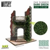 グリーンスタッフワールド[GSWD-4631]ツタの植生シート ダークグリーン(夏のオークの葉) 小