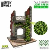 グリーンスタッフワールド[GSWD-4632]ツタの植生シート ライトグリーン(夏のオークの葉) 大