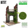 グリーンスタッフワールド[GSWD-4633]ツタの植生シート　ライトグリーンオーク(夏のオークの葉)  小