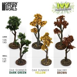 画像3: グリーンスタッフワールド[GSWD-4636]ツタの植生シート ブラウン(枯れたオークの葉) 大