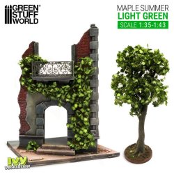 画像3: グリーンスタッフワールド[GSWD-4640]ツタの植生シート ライトグリーン(夏のカエデの葉) 大