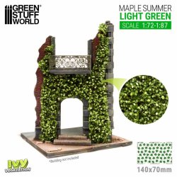画像1: グリーンスタッフワールド[GSWD-4641]ツタの植生シート ライトグリーン(夏のカエデの葉) 小