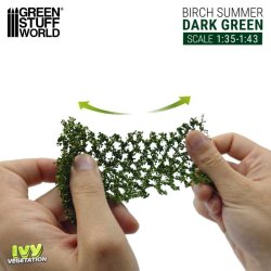 画像2: グリーンスタッフワールド[GSWD-4646]ツタの植生シート ダークグリーン(夏のカバの葉) 大