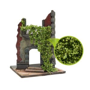 画像5: グリーンスタッフワールド[GSWD-4648]ツタの植生シート ライトグリーン(夏のカバの葉) 大 (5)