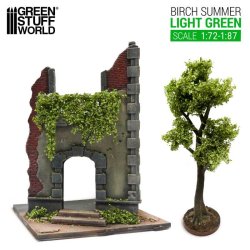 画像4: グリーンスタッフワールド[GSWD-4649]ツタの植生シート ライトグリーン(夏のカバの葉) 小