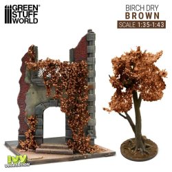 画像3: グリーンスタッフワールド[GSWD-4652]ツタの植生シート ブラウン(枯れたカバの葉) 大