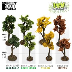 画像4: グリーンスタッフワールド[GSWD-4652]ツタの植生シート ブラウン(枯れたカバの葉) 大