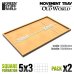画像2: グリーンスタッフワールド[GSWD-12570]MDFムーブメントトレイ150x90mm (2)
