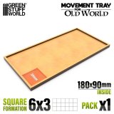 グリーンスタッフワールド[GSWD-12571]MDFムーブメントトレイ180x90mm