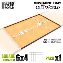 画像2: グリーンスタッフワールド[GSWD-12572]MDFムーブメントトレイ180x120mm