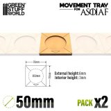 グリーンスタッフワールド[GSWD-12583]MDF ムーブメントトレイ ASOIAF - 50mm