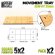 画像2: グリーンスタッフワールド[GSWD-12598]MDF Movement Trays - Slimfit Square 125x50mm (2)