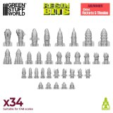 グリーンスタッフワールド[GSWD-12647]1/48 オーク・ミサイル＆ロケットパーツ