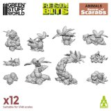 グリーンスタッフワールド[GSWD-12666]3Dプリントセット - スカラベの群れ