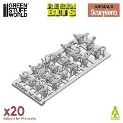 画像2: グリーンスタッフワールド[GSWD-12667]3Dプリントセット - サソリ