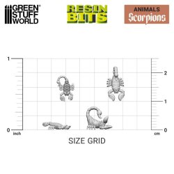 画像3: グリーンスタッフワールド[GSWD-12667]3Dプリントセット - サソリ