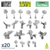 グリーンスタッフワールド[GSWD-12670]3Dプリントセット - ファンパーム（ヤシの葉・木）