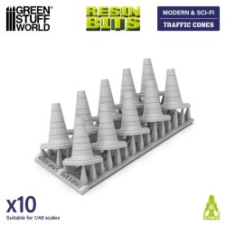 画像2: グリーンスタッフワールド[GSWD-12681]3Dプリントセット - 三角コーン 1:48