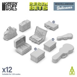 画像1: グリーンスタッフワールド[GSWD-12685]1/35　スーツケースセット