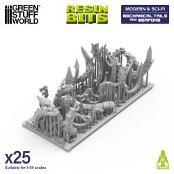 画像2: グリーンスタッフワールド[GSWD-12688］1/48　ウェポン付きメカニカルテールセット