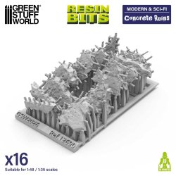 画像2: グリーンスタッフワールド[GSWD-12690］コンクリート瓦礫セット