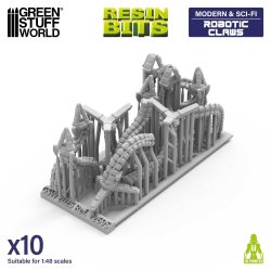 画像2: グリーンスタッフワールド[GSWD-12695］1/48　ロボットクローアームセット