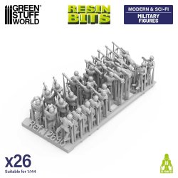 画像3: グリーンスタッフワールド[GSWD-12696］1/144　ミリタリーフィギュアセット