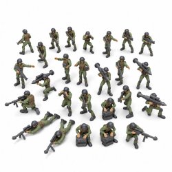 画像4: グリーンスタッフワールド[GSWD-12696］1/144　ミリタリーフィギュアセット