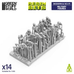 画像3: グリーンスタッフワールド[GSWD-12700］1/100　ミリタリーフィギュアセット