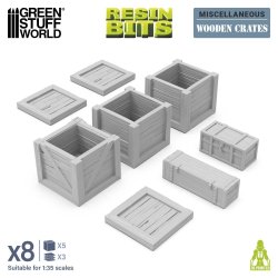 画像1: グリーンスタッフワールド[GSWD-12707］1/35　木箱セット