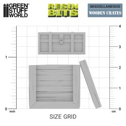 画像3: グリーンスタッフワールド[GSWD-12707］1/35　木箱セット