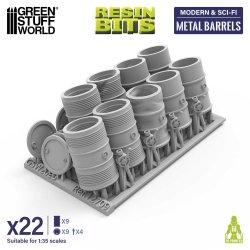画像2: グリーンスタッフワールド[GSWD-12709］1/35　ドラム缶セット