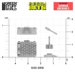 画像3: グリーンスタッフワールド[GSWD-12711］1/35　WWII ドイツ軍地雷・手榴弾セット