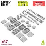 グリーンスタッフワールド[GSWD-12712］1/35　WWII 米軍 武器・弾薬セット