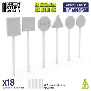 画像1: グリーンスタッフワールド[GSWD-12719]Traffic Signs 1:35 (1)