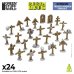 画像1: グリーンスタッフワールド[GSWD-12722]Trench Wooden Crosses 1:48-1:35 (1)