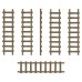 画像4: グリーンスタッフワールド[GSWD-12723]Small Wooden Ladders 1:48-1:35 (4)