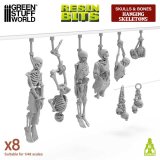 グリーンスタッフワールド[GSWD-12733]Hanging Skeletons 1:48