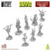 画像1: グリーンスタッフワールド[GSWD-12734]Dark Skull Totems 1:48-1:35 (1)
