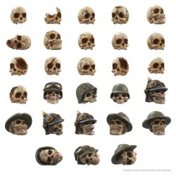 画像5: グリーンスタッフワールド[GSWD-12743]1000x Battlefield Resin Skulls 1:48-1:35