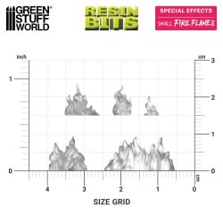 画像4: グリーンスタッフワールド[GSWD-12758]Small Fire Flames 1:48-1:35